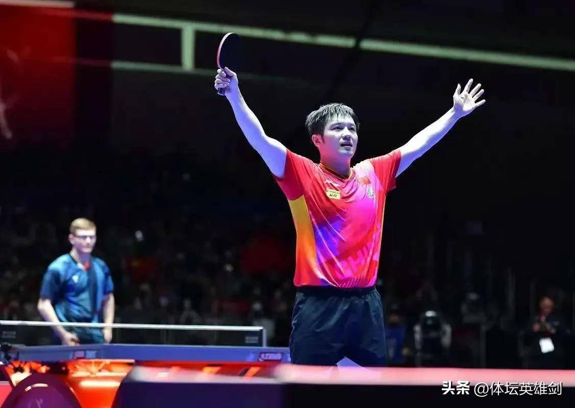 比利时乒乓球队鏖战英国乒乓球队，波尔打破历史纪录